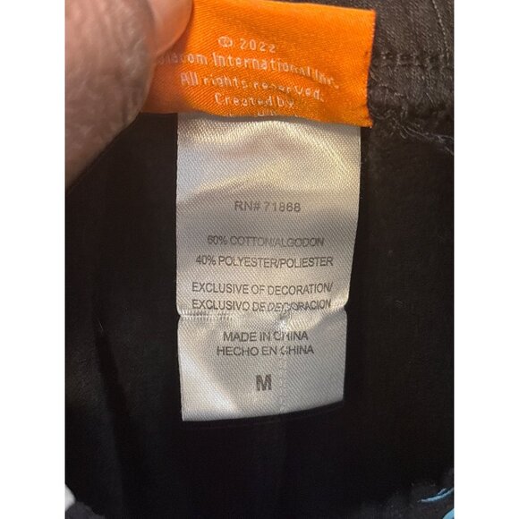 SpongeBob SquarePants YouthMedium Black & Yellow Cotton/Polyester Shorts - Picture 7 of 11